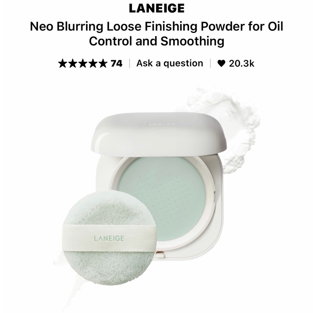 New In Box: LANEIGE Neo Blurring Loose Finishing Powder